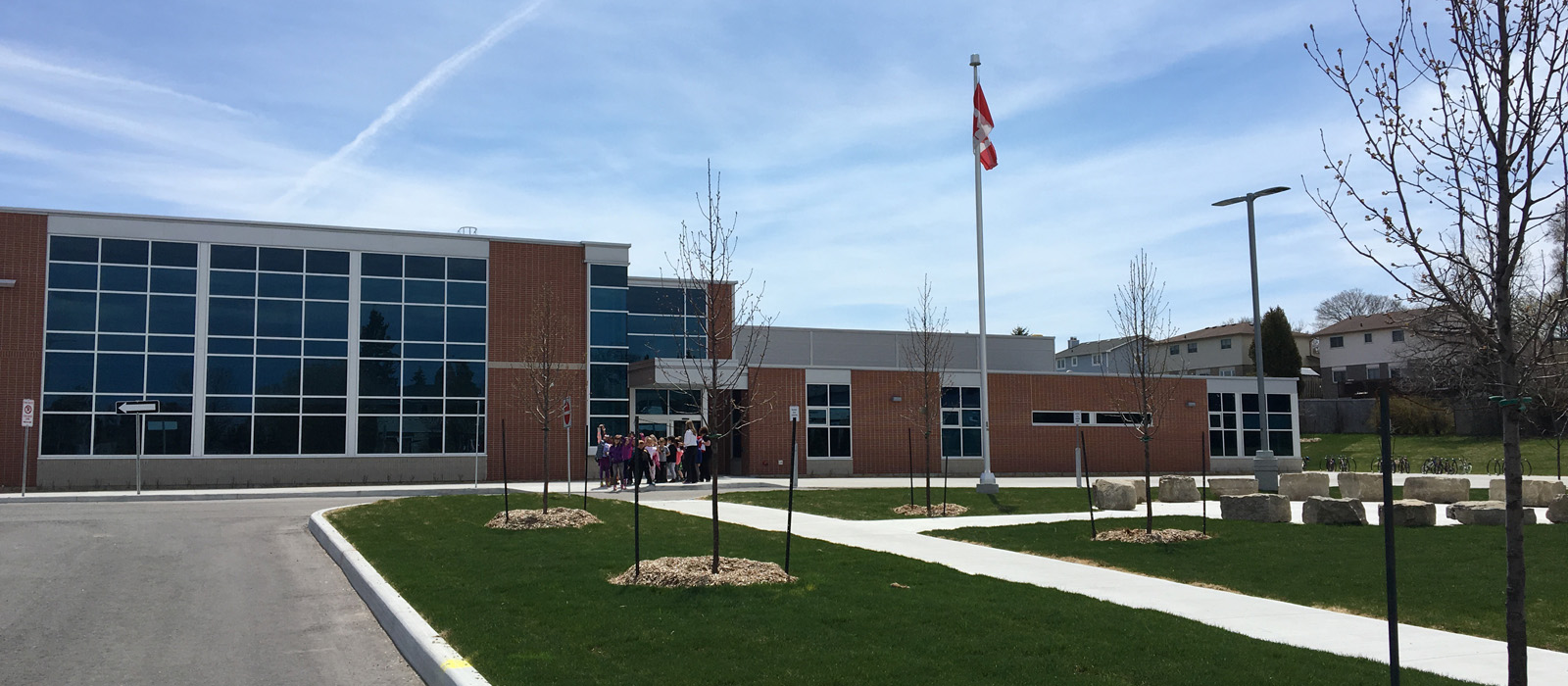 Exterior of Father Fénelon school